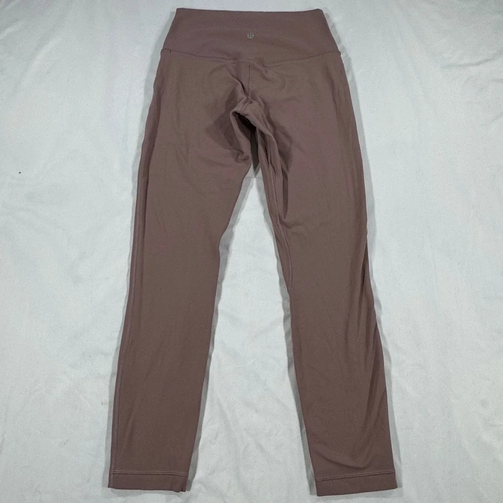 Lululemon Align High-Rise Pant 25 Mauve Brown Yoga Leggings Size 6 W5CTCS
